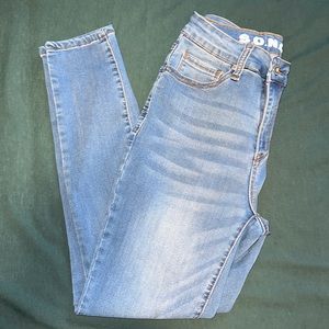 S.O.N.G. Curvy High Rise Skinny Ankle Jeans